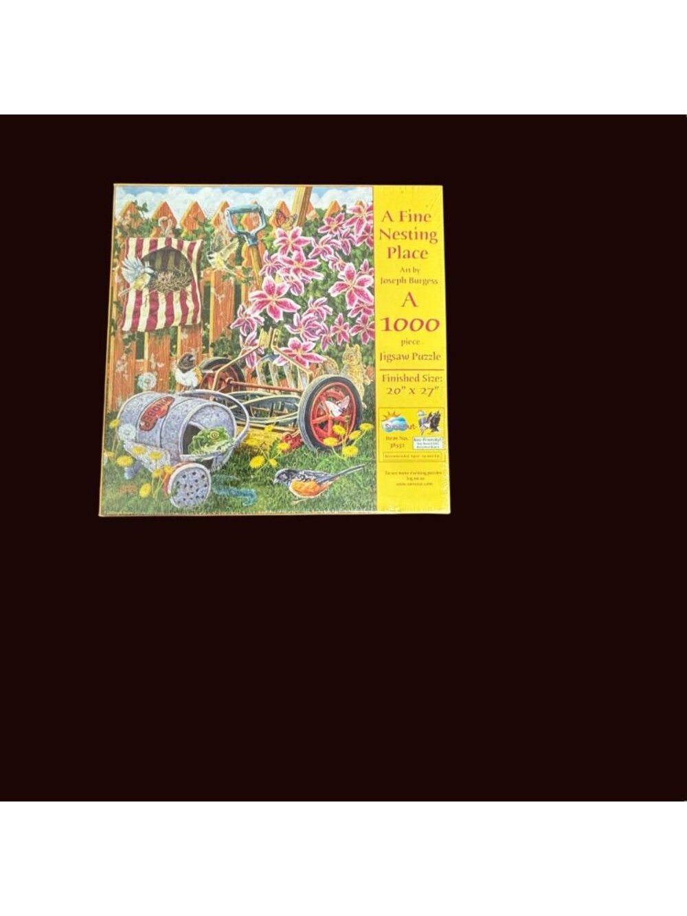 A Fine Nesting Place 1000-Piece Jigsaw Puzzle By Joseph Burgess 20" x 27"